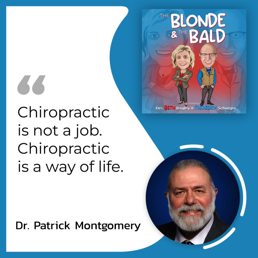 The Blonde & The Bald | Dr Patrick Montgomery | Chiropractic